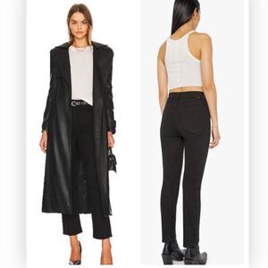 Mother The Tomcat Ankle 27 Black Lasting Impression NWT $248